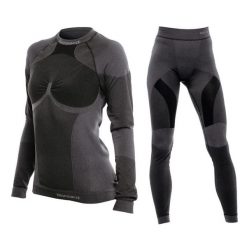 Komplet damskiej bielizny termoaktywnej Blizzard W2W Essential. Szare bielizna sportowa damska BLIZZARD, l, bez wzorów. W wyprzedaży za 239.90 zł.