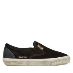 Tenisówki Golden Goose. Czarne trampki i tenisówki damskie GOLDEN GOOSE, bez wzorów, bez zapięcia. Za 1,369.00 zł.