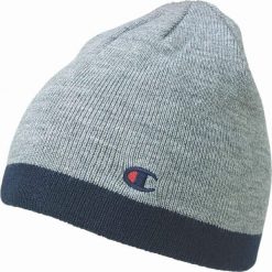 Czapka zimowa Champion Reversible. Szare czapki damskie Champion, na zimę, bez wzorów, z materiału, klasyczne. Za 71.99 zł.