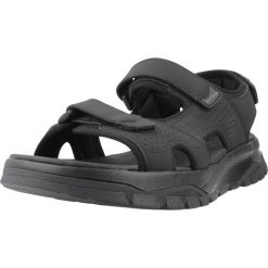 Sandały SKECHERS WAGNER AVALON Czarny. Czarne sandały męskie Skechers, bez wzorów, z syntetyku, bez zapięcia. Za 242.99 zł.