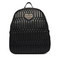 Plecak LOVE MOSCHINO. Czarne plecaki damskie Love Moschino, bez wzorów. Za 939.99 zł.