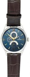 Zegarek Festina Timeless Chronograph 16823/A Zegarek męski niebieska tarcza 43 mm (2076340). Niebieskie zegarki męskie Festina, bez wzorów. Za 442.99 zł.