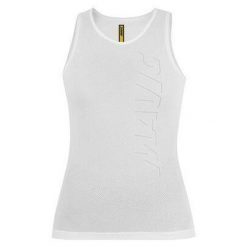 Damski tank top Mavic. Białe topy damskie MAVIC, bez wzorów, sportowe, bez kołnierzyka, bez ramiączek. Za 261.50 zł.