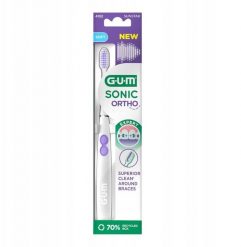 GUM SZCZOTKA SONICZNA SONIC ORTHO 4102. Szczoteczki soniczne DD-Print. Za 71.56 zł.