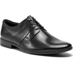 Półbuty LASOCKI FOR MEN - MI08-C344-382-11 Black. Czarne buty wizytowe męskie Lasocki For Men, bez wzorów, z materiału, bez obcasa, bez zapięcia. Za 179.99 zł.
