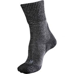 Skarpetki damskie Falke TK1 Wool. Czarne skarpetki damskie Falke, bez wzorów, z materiału. Za 157.50 zł.