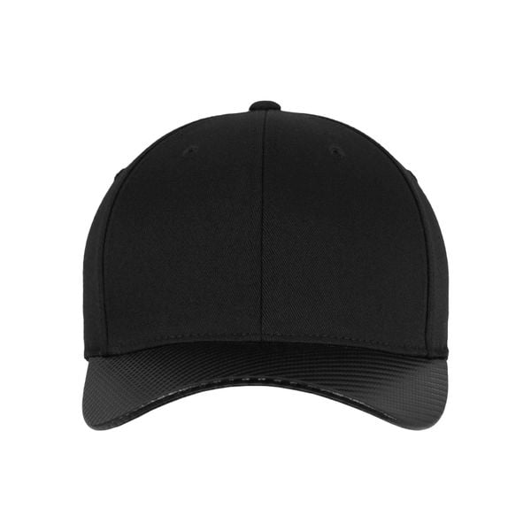 Czapka Flexfit carbon. Czarne czapki damskie FLEXFIT, bez wzorów, z materiału, sportowe. Za 88.60 zł.