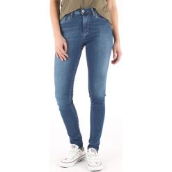 Pepe Jeans Regent Dżinsy Niebieski. Niebieskie jeansy damskie Pepe Jeans, bez wzorów, z bawełny. Za 464.95 zł.