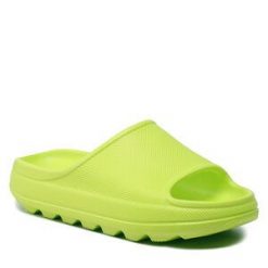 Klapki Call It Spring. Zielone klapki damskie Call it Spring, bez wzorów, bez obcasa, bez zapięcia. Za 129.99 zł.
