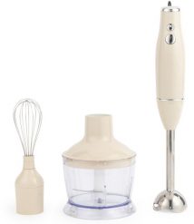 Blender Salter Blender Zestaw 3w1 Salter RETRO Kremowy Ubijanie Miksowanie Misa 500ml Stal. Białe blendery Salter. Za 149.56 zł.