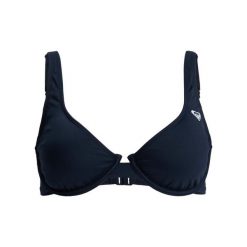 Stanik bikini dla Kobiety SOLID ESSENTIALS Czarny. Szare stroje kąpielowe damskie Roxy, xl, bez wzorów, z elastanu. Za 169.99 zł.
