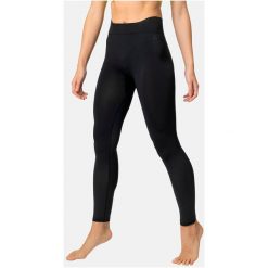 Legginsy damskie Odlo BL BOTTOM long PERFORMANCE LIGHT ECO. Czarne legginsy damskie ODLO, bez wzorów. Za 235.99 zł.