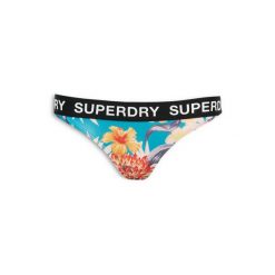 Klasyczne figi damskie do kostiumów kąpielowych Superdry. Niebieskie rajstopy i pończochy Superdry, bez wzorów, z elastanu. Za 154.60 zł.