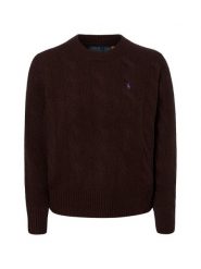 Polo Ralph Lauren sweter z dzianiny z zawartością kaszmiru Kobiety Kaszmir brązowy, XL. Brązowe swetry nierozpinane damskie Polo Ralph Lauren, xl, bez wzorów, z dzianiny, bez kołnierzyka, bez ramiączek. Za 1,199.95 zł.