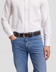 PASEK MĘSKI LEE BELT DARK BROWN 112388308. Brązowe paski męskie Lee. Za 129.99 zł.