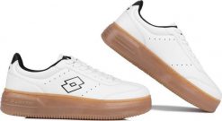 Lotto Buty damskie Lotto Iskar PF RB biało-czarne 2400282W 1011 38. Białe obuwie sportowe damskie Lotto, bez wzorów, bez zapięcia. Za 123.49 zł.