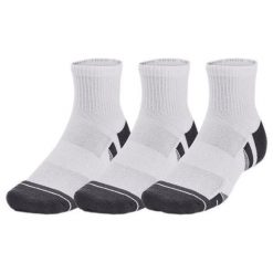 Skarpety sportowe Under Armour 1379510 3-pak. Białe skarpetki damskie Under Armour, bez wzorów. Za 58.35 zł.