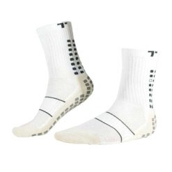 Skarpety Piłkarskie Unisex Adult 3.0 Mid Calf Cushioned. Białe skarpetki damskie Trusox, bez wzorów. Za 257.99 zł.