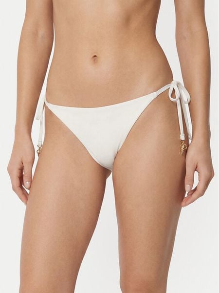 Guess Dół od bikini E6GO01 KF412 Biały. Białe bikini Guess, l, z aplikacjami, z syntetyku. Za 128.99 zł.