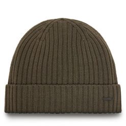 Czapka JOOP!. Zielone czapki męskie JOOP!, na zimę, bez wzorów. Za 209.99 zł.