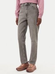 Calvin Klein Jeans Jeansy LV047H937G Szary Mom Fit. Szare jeansy damskie Calvin Klein Jeans, bez wzorów, z bawełny. Za 489.99 zł.