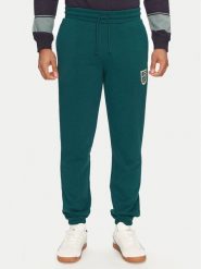 Puma Spodnie dresowe Sports Legacy Graphic 629631 Zielony Regular Fit. Zielone spodnie sportowe męskie Puma, m, bez wzorów, z bawełny. Za 209.99 zł.