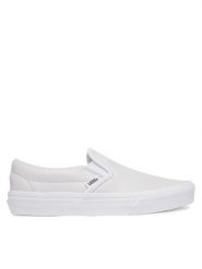 Vans Tenisówki Classic Slip-On VN000EACBPC1 Biały. Białe trampki i tenisówki damskie Vans, bez wzorów, ze skóry, bez zapięcia. Za 399.99 zł.