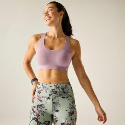 Biustonosz dla kobiet Dare 2B SWEAT IT II. Niebieskie stroje kąpielowe damskie Dare 2B, m, bez wzorów, z elastanu. Za 80.00 zł.