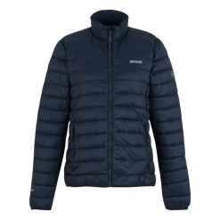 Kurtka Ocieplana Damska Ocieplana Hillpack II. Białe kurtki sportowe damskie Regatta, s, bez wzorów, z materiału, bez ramiączek, bez kaptura, trekkingowe. Za 189.99 zł.