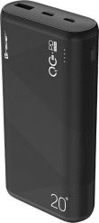 Powerbank Tracer Amos 20000mAh Czarny. Czarne powerbanki Tracer. Za 99.00 zł.