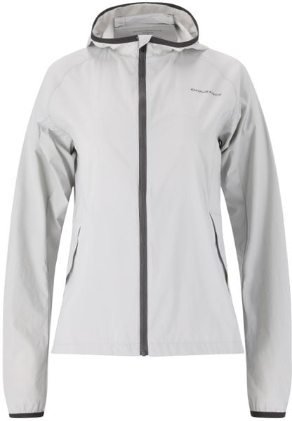 Kurtka damska Endurance Feather. Szare kurtki sportowe damskie Endurance, l, bez wzorów, z materiału, bez ramiączek, bez kaptura, do biegania. Za 413.20 zł.