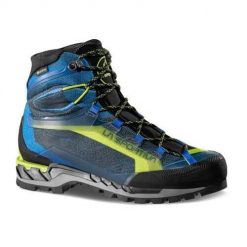 Buty trekkingowe męskie La Sportiva La Trango Tech Gtx. Niebieskie buty zimowe męskie La Sportiva, bez wzorów, z materiału, za kostkę, bez obcasa, bez zapięcia. Za 1,494.00 zł.