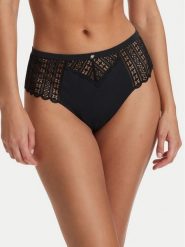 BOSS Stringi Guipure 50561143 Czarny. Czarne majtki damskie Boss, z syntetyku. Za 199.99 zł.