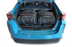 Torby Do Bagażnika Toyota Prius Phev 2017-2023 4Szt Kjust. Czarne torby podróżne damskie KJUST, bez wzorów, z kauczuku. Za 959.00 zł.