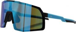 Sportowe okulary polaryzacyjne - 3 wymienne soczewki / UV400 (Niebieski). Czarne okulary przeciwsłoneczne damskie SURF MONKEY, prostokątne. Za 269.95 zł.