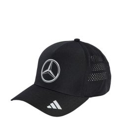 Czapka Mercedes - Amg Petronas Formula One Team Mechanics Climacool Trucker. Czarne czapki damskie Adidas, bez wzorów. Za 239.00 zł.