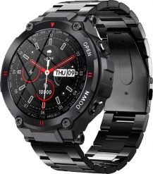 Smartwatch Gravity GT7-2 Czarny (18733). Czarne zegarki smartwatch Gravity, bez wzorów. Za 198.50 zł.