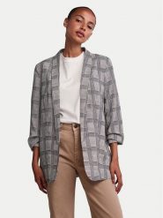 Pieces Marynarka Bosella 17126850 Czarny Regular Fit. Czarne marynarki i żakiety damskie Pieces, bez wzorów, z syntetyku, bez kołnierzyka, bez ramiączek. Za 149.99 zł.