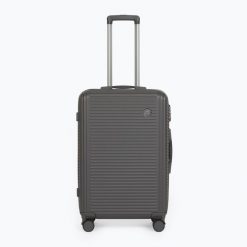 Walizka podróżna KADVA Palero 64. Szare walizki damskie KADVA, bez wzorów, z materiału, małe. Za 159.99 zł.