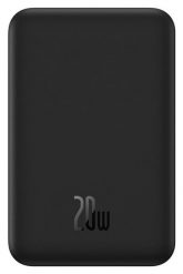 Baseus Magnetic Mini 20000mAh 20W MagSafe czarny. Czarne powerbanki . Za 178.00 zł.