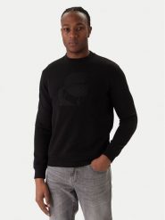 KARL LAGERFELD Bluza 705027 561910 Czarny Regular Fit. Czarne bluzy męskie KARL LAGERFELD, m, bez wzorów, z bawełny, bez ramiączek, bez kaptura. Za 659.99 zł.