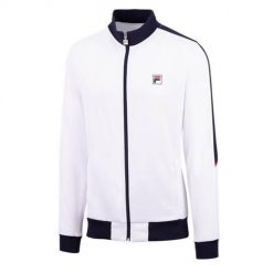 Bluza treningowa męska Fila Manuel. Białe bluzy męskie Fila, m, bez wzorów, bez ramiączek, bez kaptura. Za 505.00 zł.
