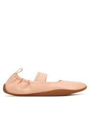 Calvin Klein Baleriny Ballet Sneaker Mj Lth HW0HW03308 Kremowy. Białe balerinki damskie Calvin Klein, bez wzorów, ze skóry, bez obcasa, bez zapięcia. Za 409.99 zł.