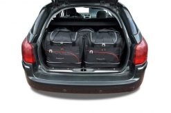 Torby Do Bagażnika Peugeot 407 Sw 2004-2011 5Szt Kjust. Czarne torby podróżne damskie KJUST, bez wzorów, z kauczuku. Za 1,512.00 zł.