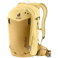 Plecak rowerowy Deuter Compact 14+3. Żółte plecaki męskie Deuter, bez wzorów, z materiału. Za 525.79 zł.