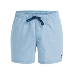 Szorty kąpielowe dla Mężczyzn EVERYDAY DELUXE 15". Niebieskie kąpielówki męskie Quiksilver, bez wzorów, z tkaniny, sportowe. Za 149.99 zł.