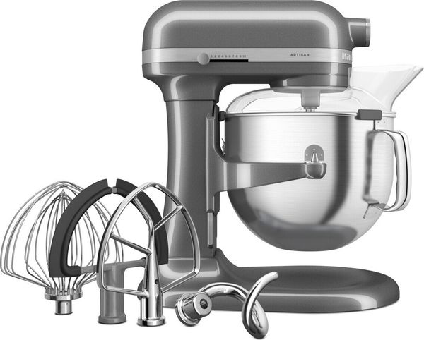 Mikser Artisan 70 6,6 l srebrzystopopielaty. Miksery KITCHENAID. Za 4,799.00 zł.