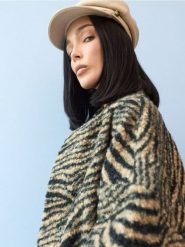 Rozpinana dzianinowa bluza ze stójką - wielobarwny. Bluzy damskie Sinsay, l, bez wzorów, z dzianiny, bez ramiączek, bez kaptura. Za 59.99 zł.