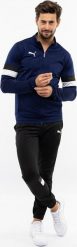 Puma Dres męski Puma Team Rise granatowo-czarny 658653 06 2XL. Czarne komplety dresowe męskie Puma, m, bez wzorów, z dresówki. Za 209.99 zł.
