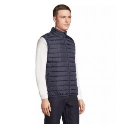 Kurtka puchowa bez rękawów Sol's Stream. Niebieskie kurtki męskie SOL'S, na zimę, m, bez wzorów, z puchu, bez kaptura. Za 176.50 zł.